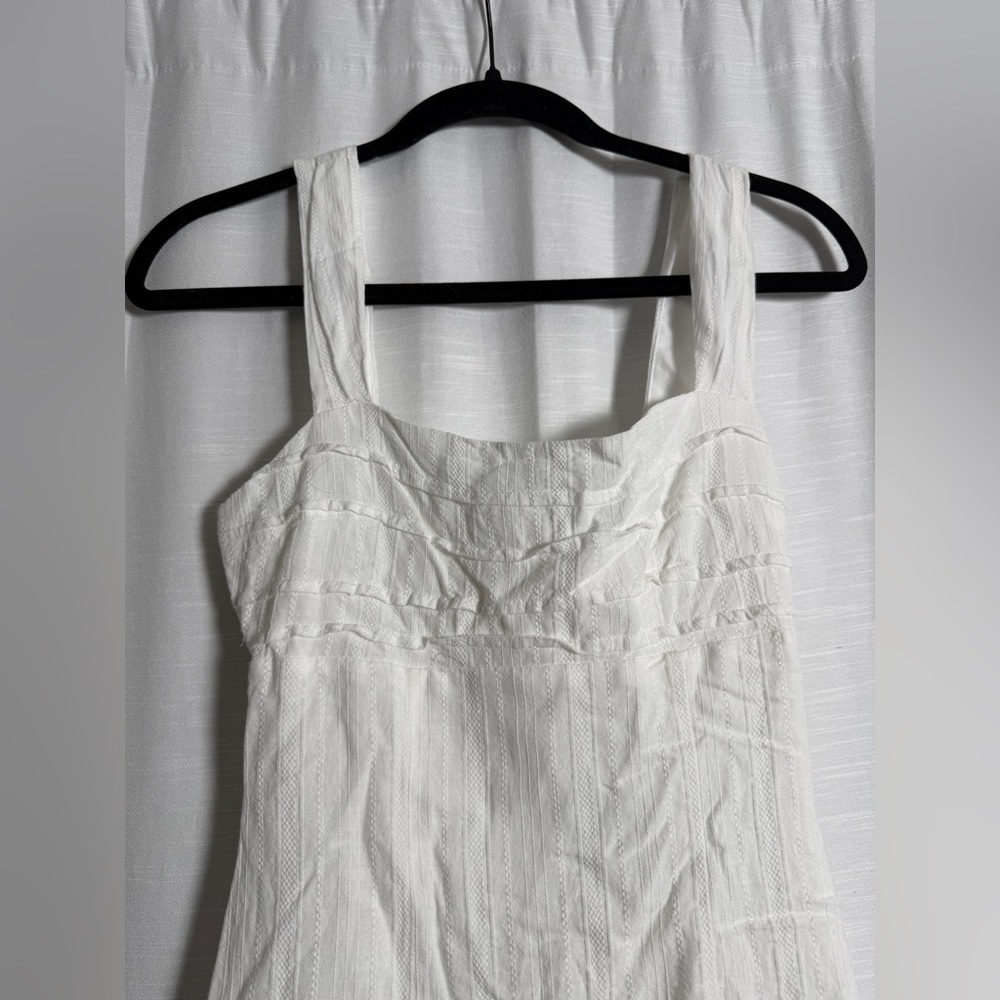 Revolve More To Come Cherli Ivory Mini Dress Square Neck Summer Party | Size XS - Picture 8 of 14
